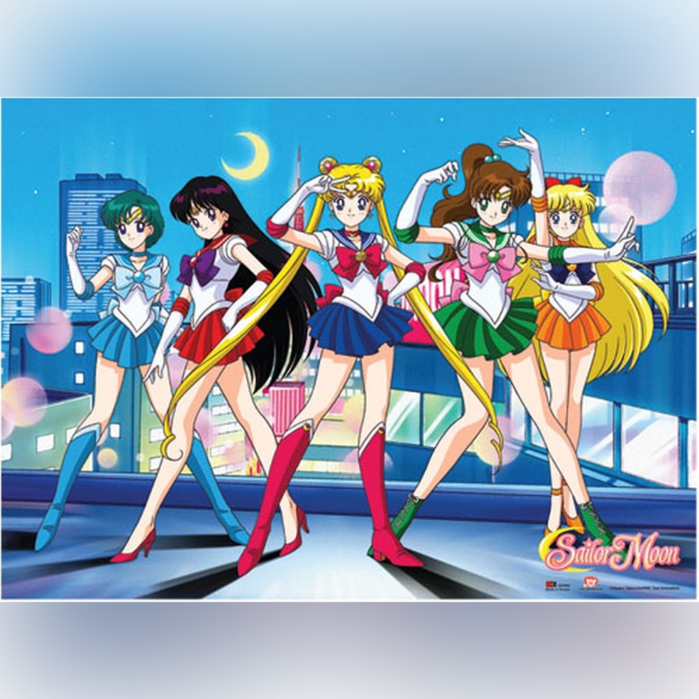 Sailor Moon wall scroll manufactured by Great Eastern Entertainment! NwT
